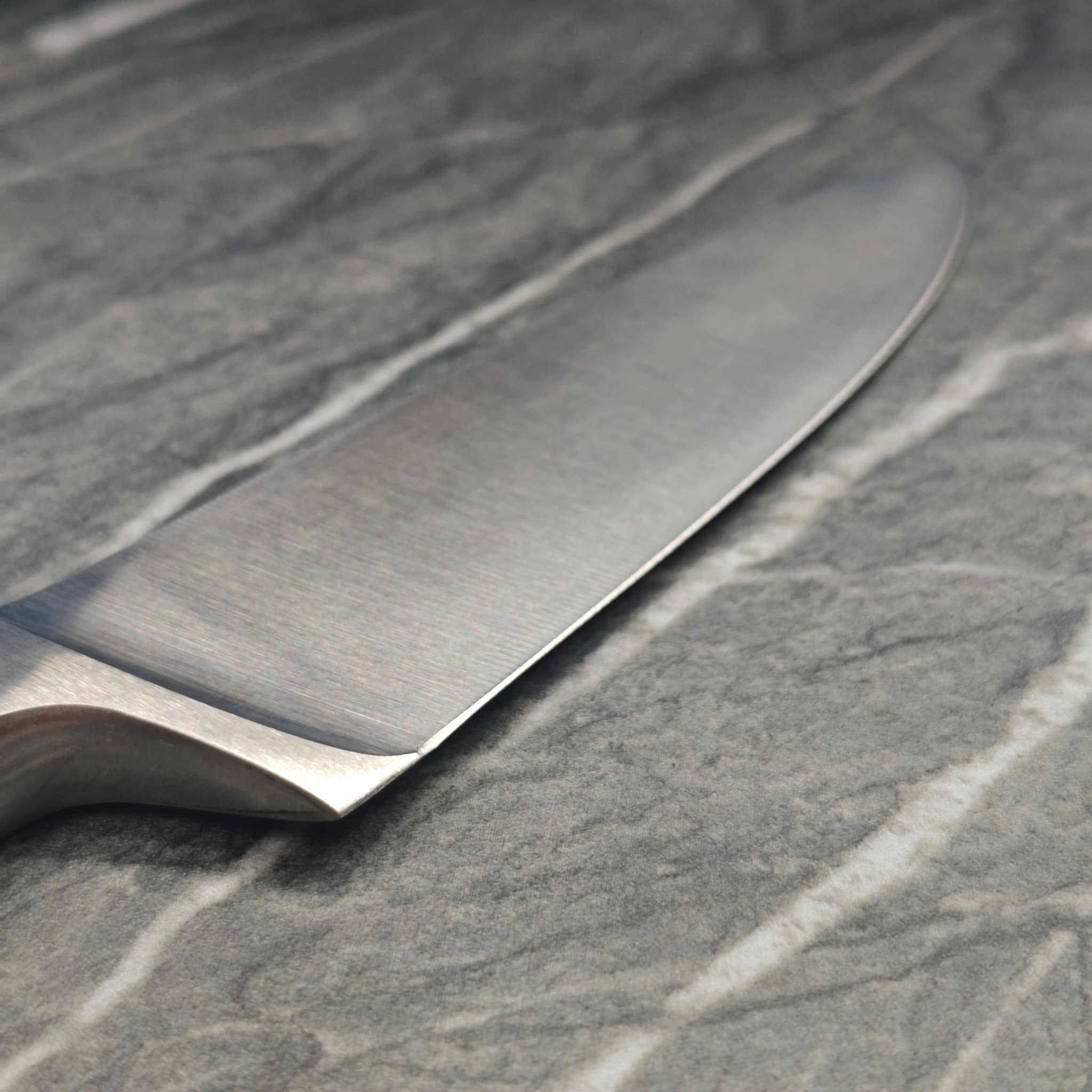 Collection of sharpened blades after service
