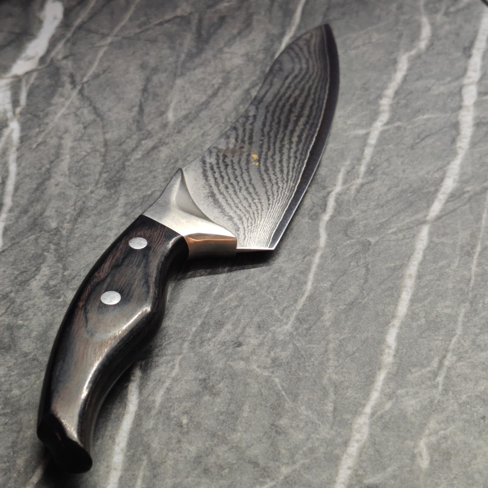 Precision scissors after sharpening detail
