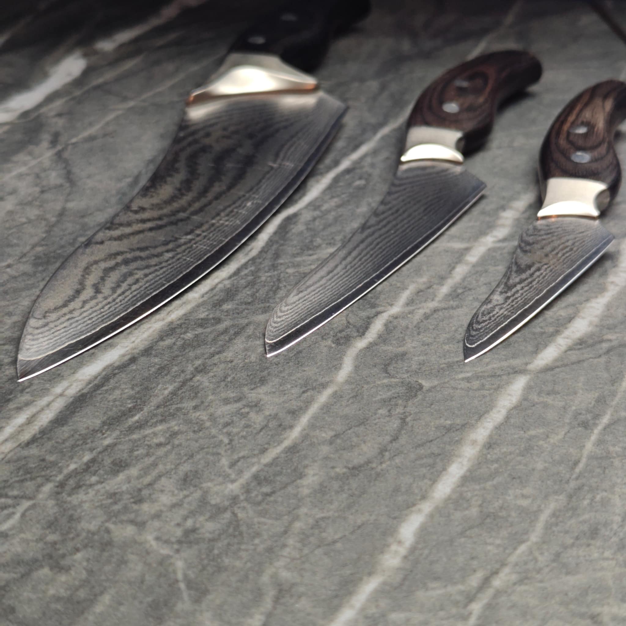 Multiple scissors sharpened in one session