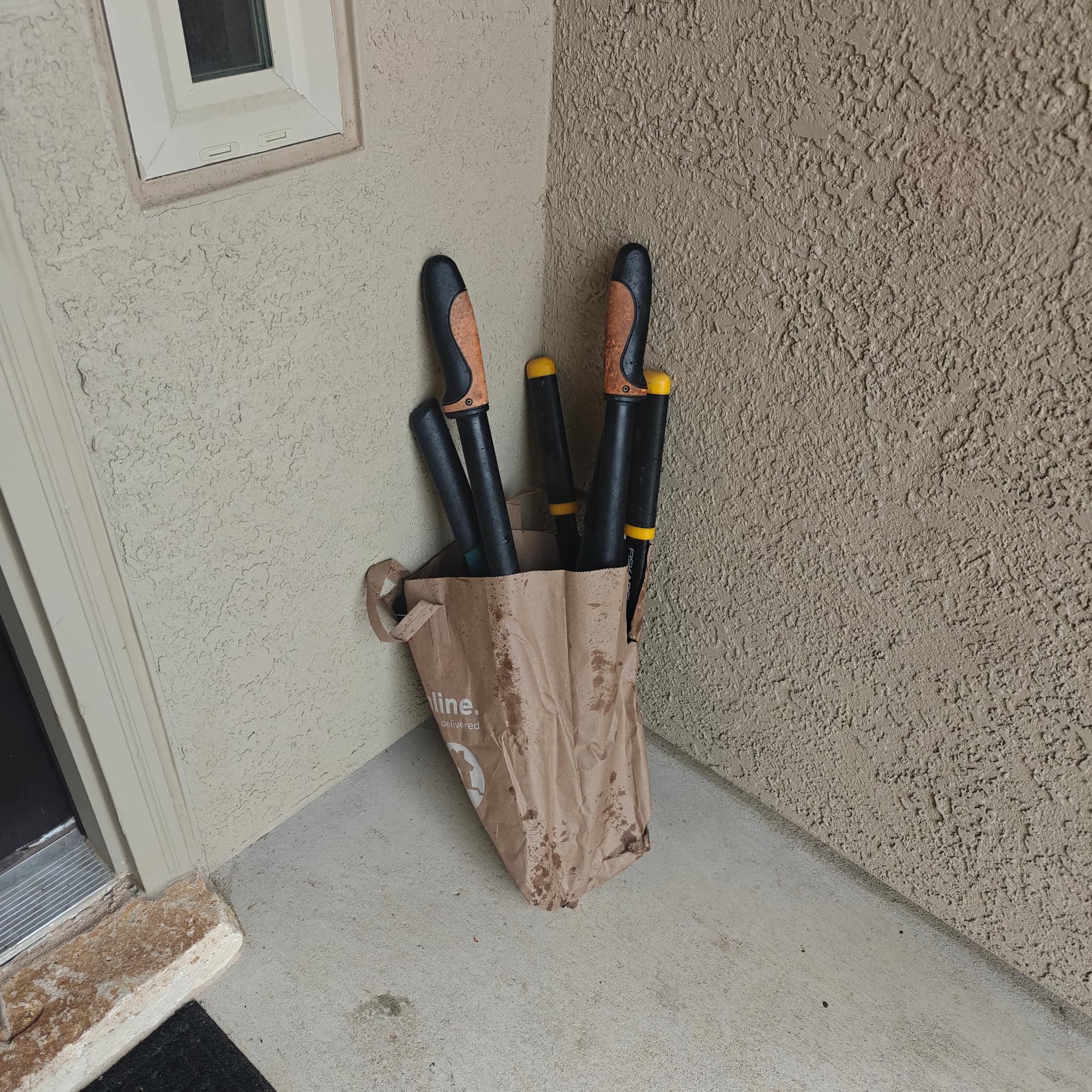 Sharpened knives after April service