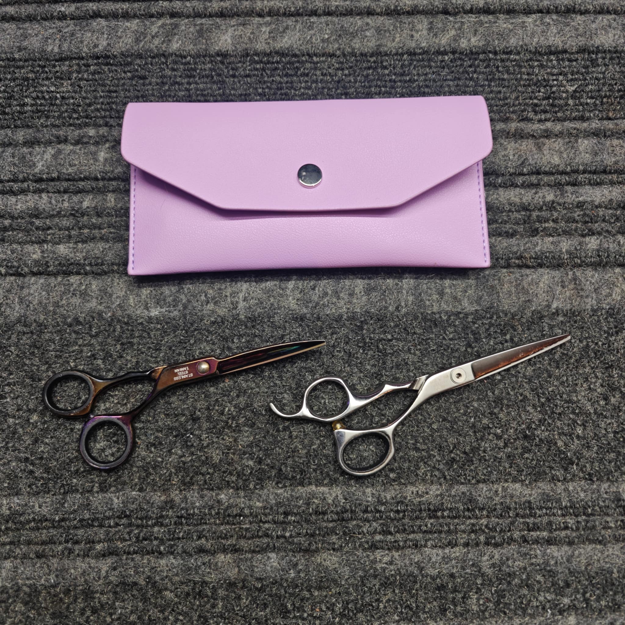 Scissors edge restored to factory sharpness