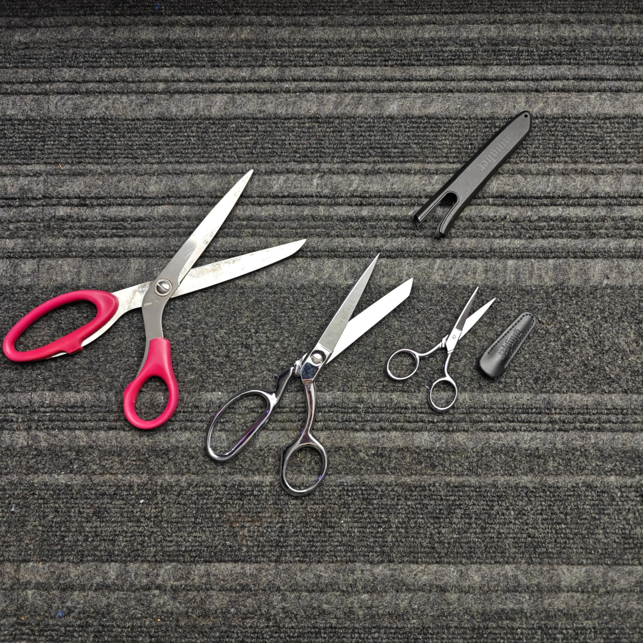 Scissors sharpened for customer return – Dec 2025