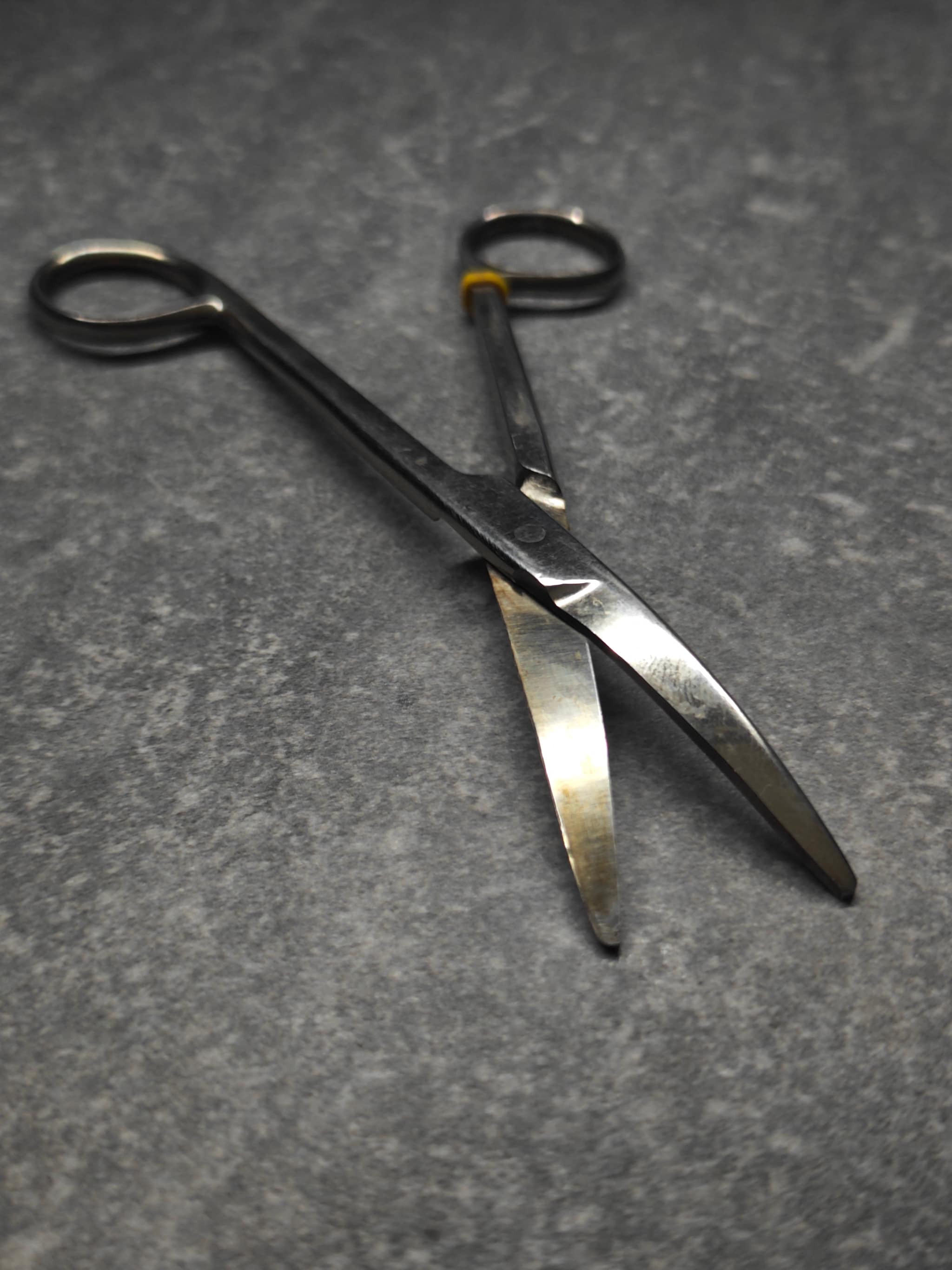 Multiple scissors sharpened in final Apr 30 batch