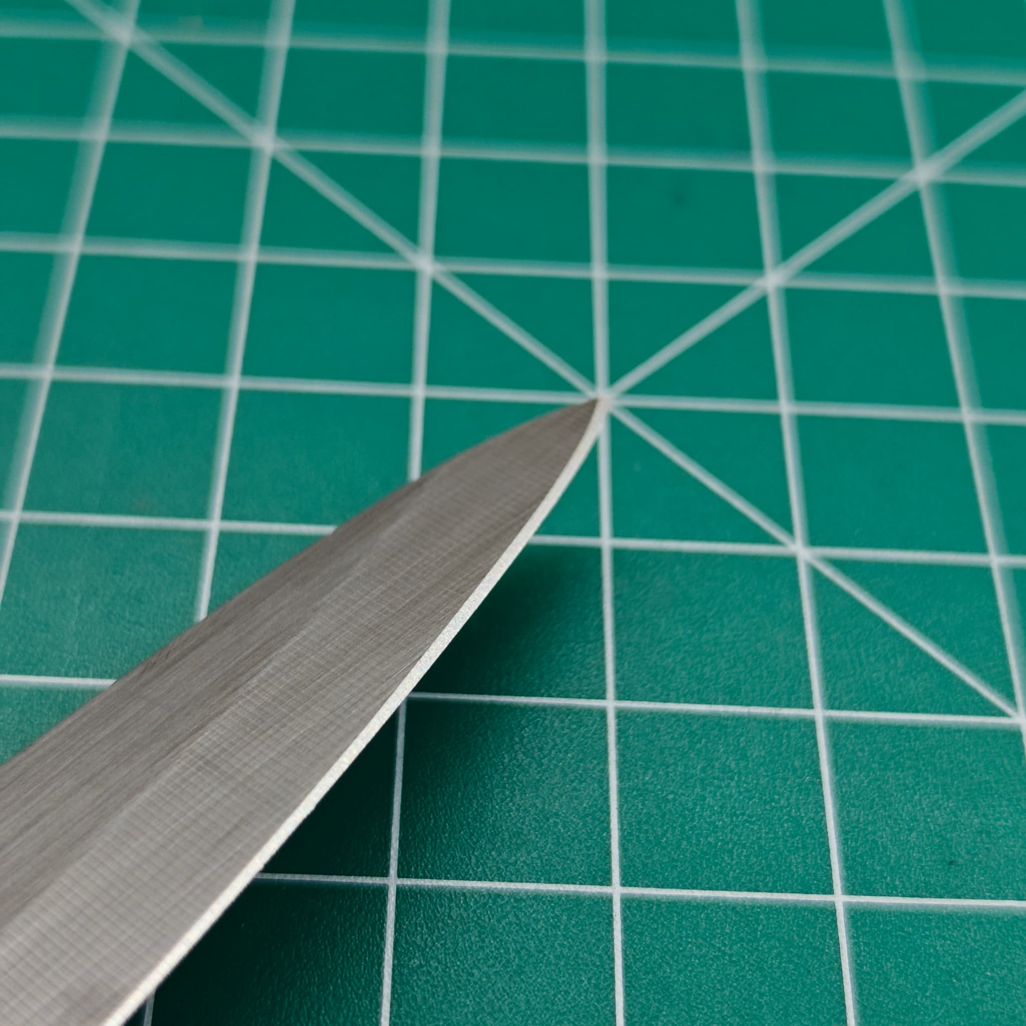 Sharpening result — customer knife order