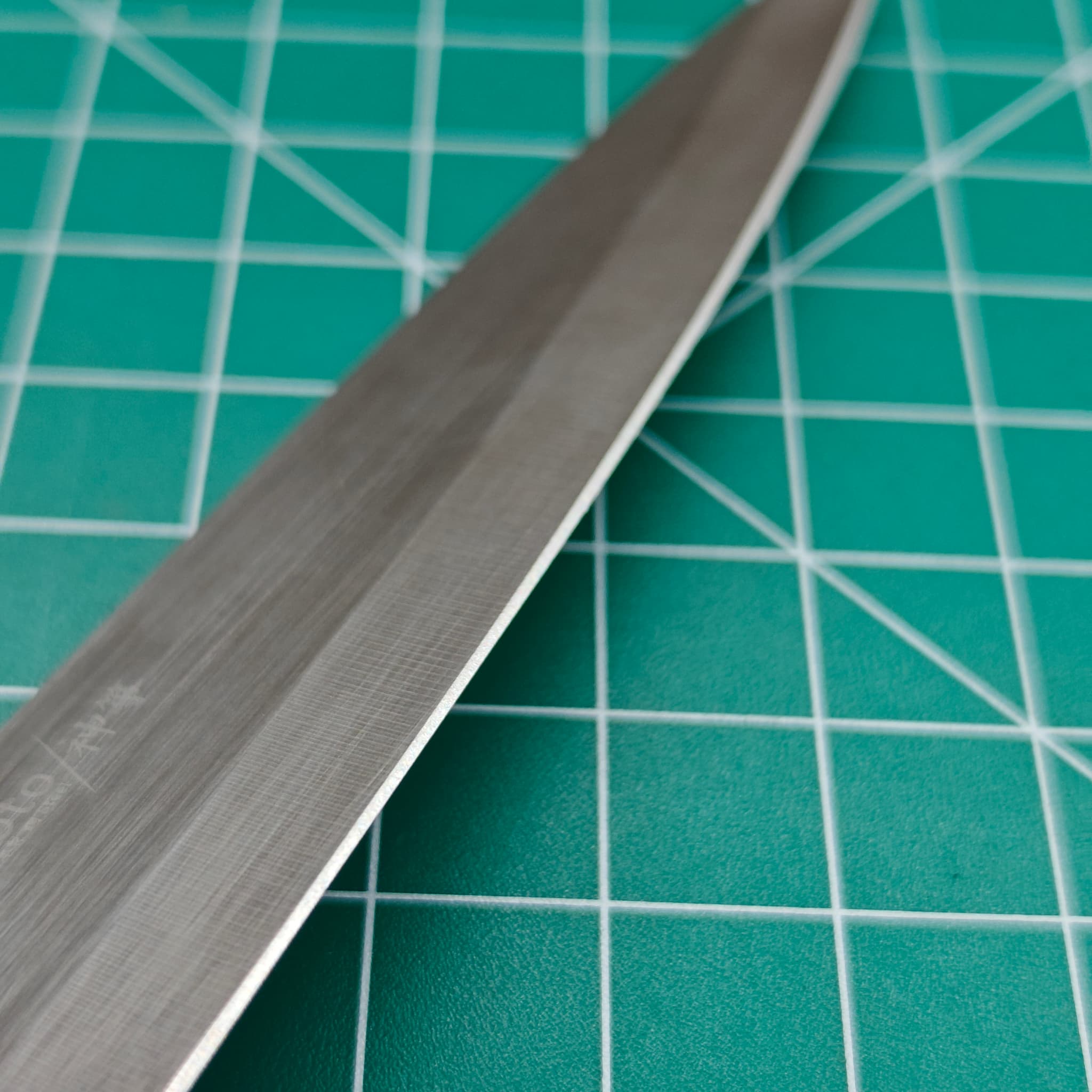 Sharpening result — customer knife order