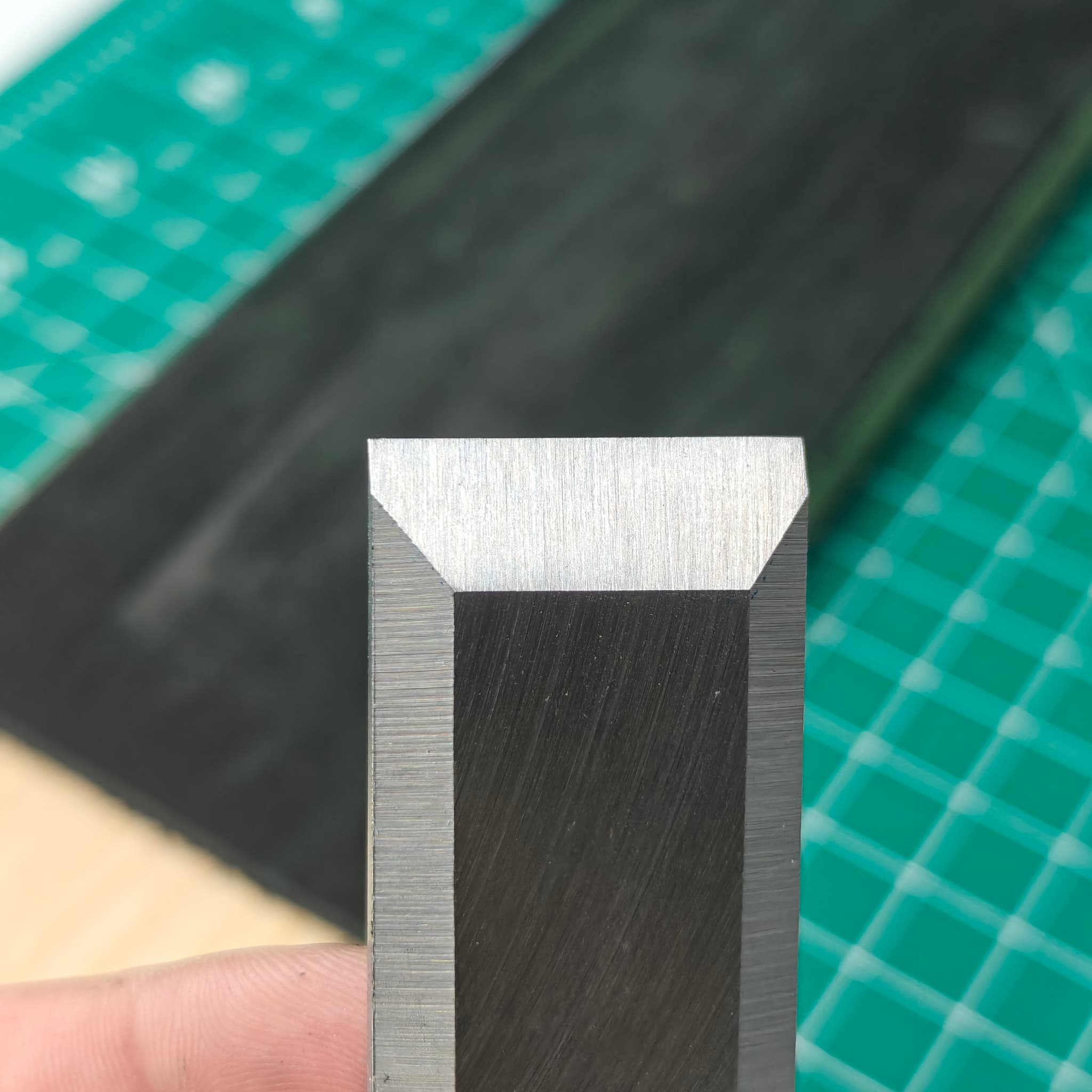 Sharpening result — customer knife order