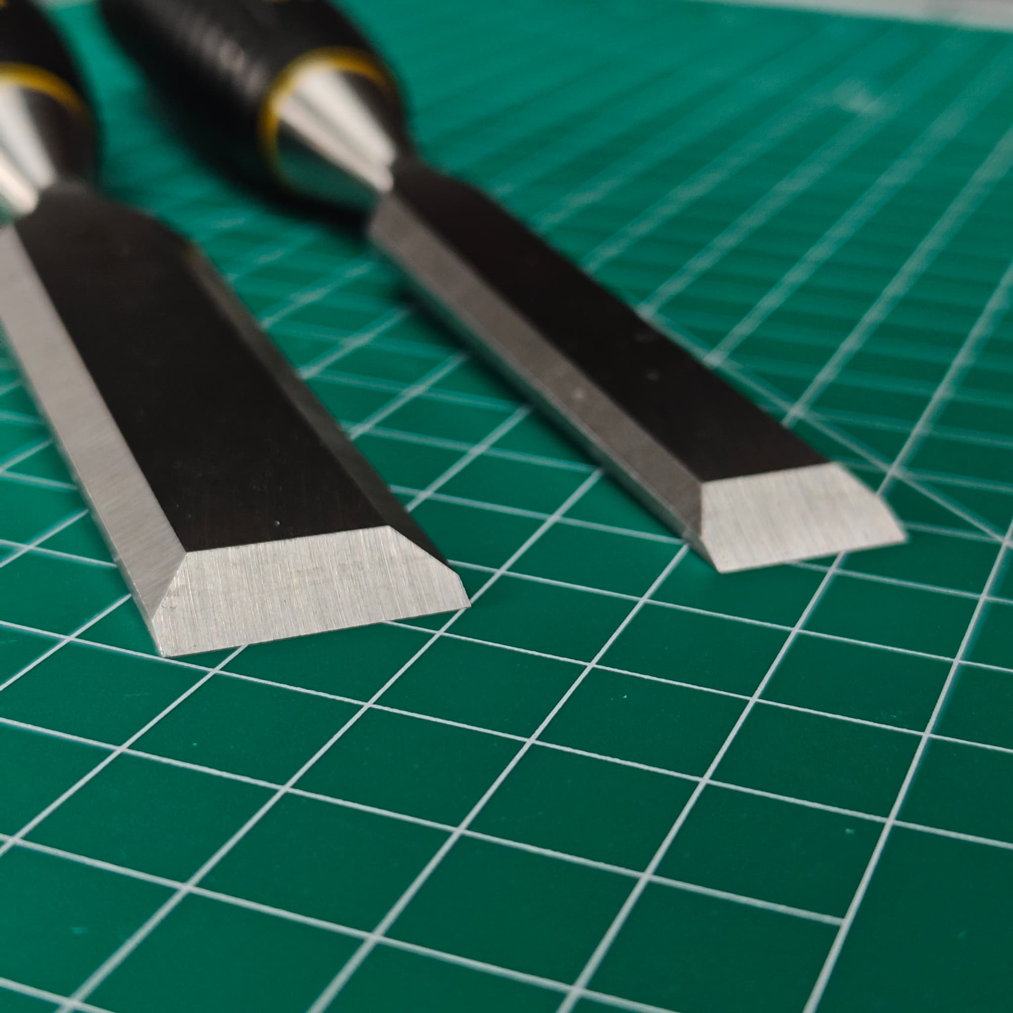 Sharpening result — customer knife order
