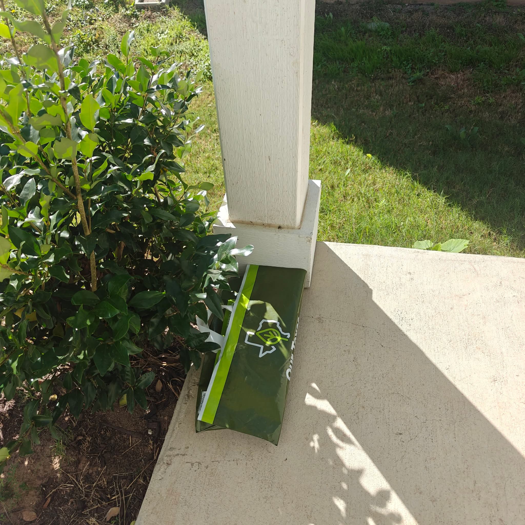 Porch pickup – knives left out for collection