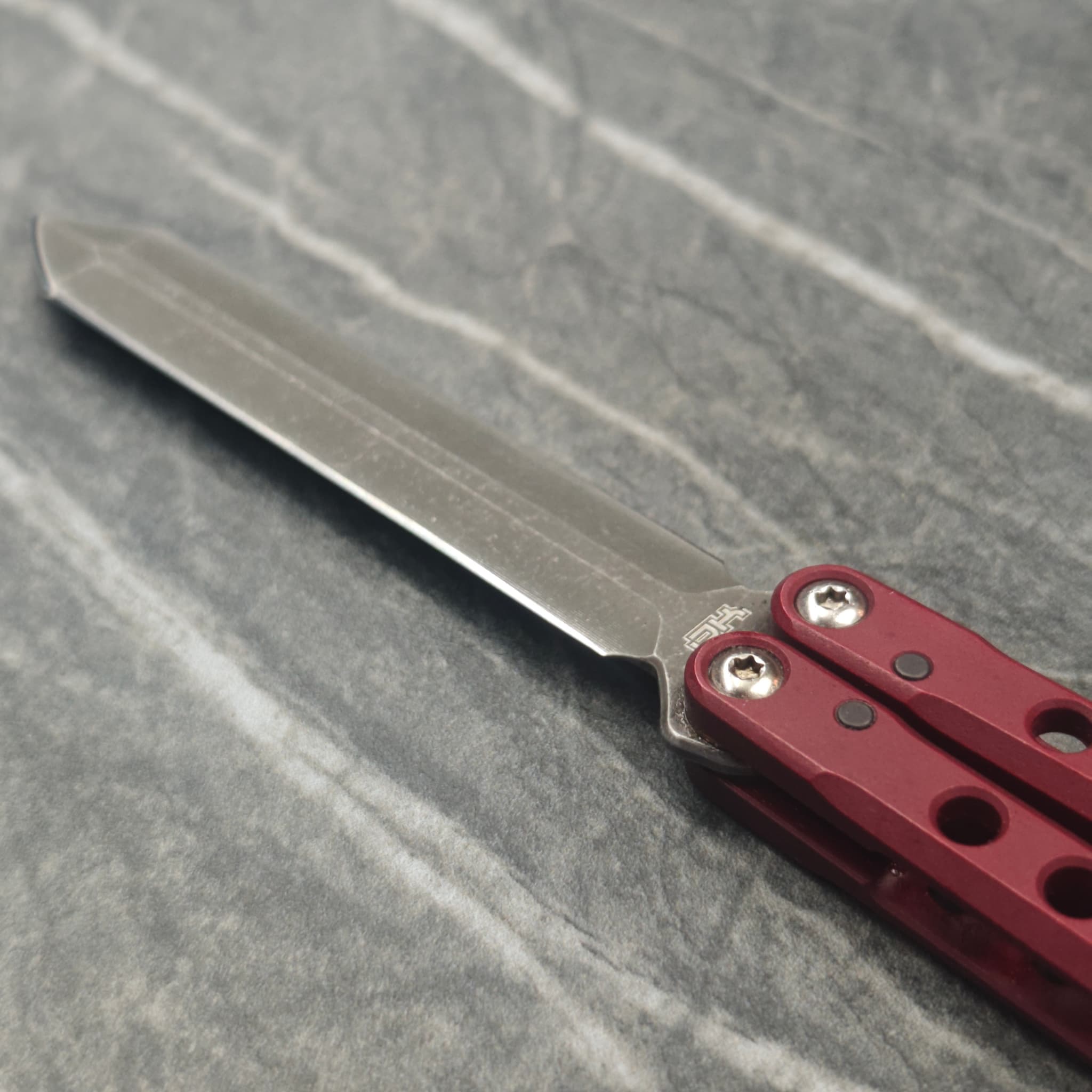 Completed knife sharpening service – razor edge