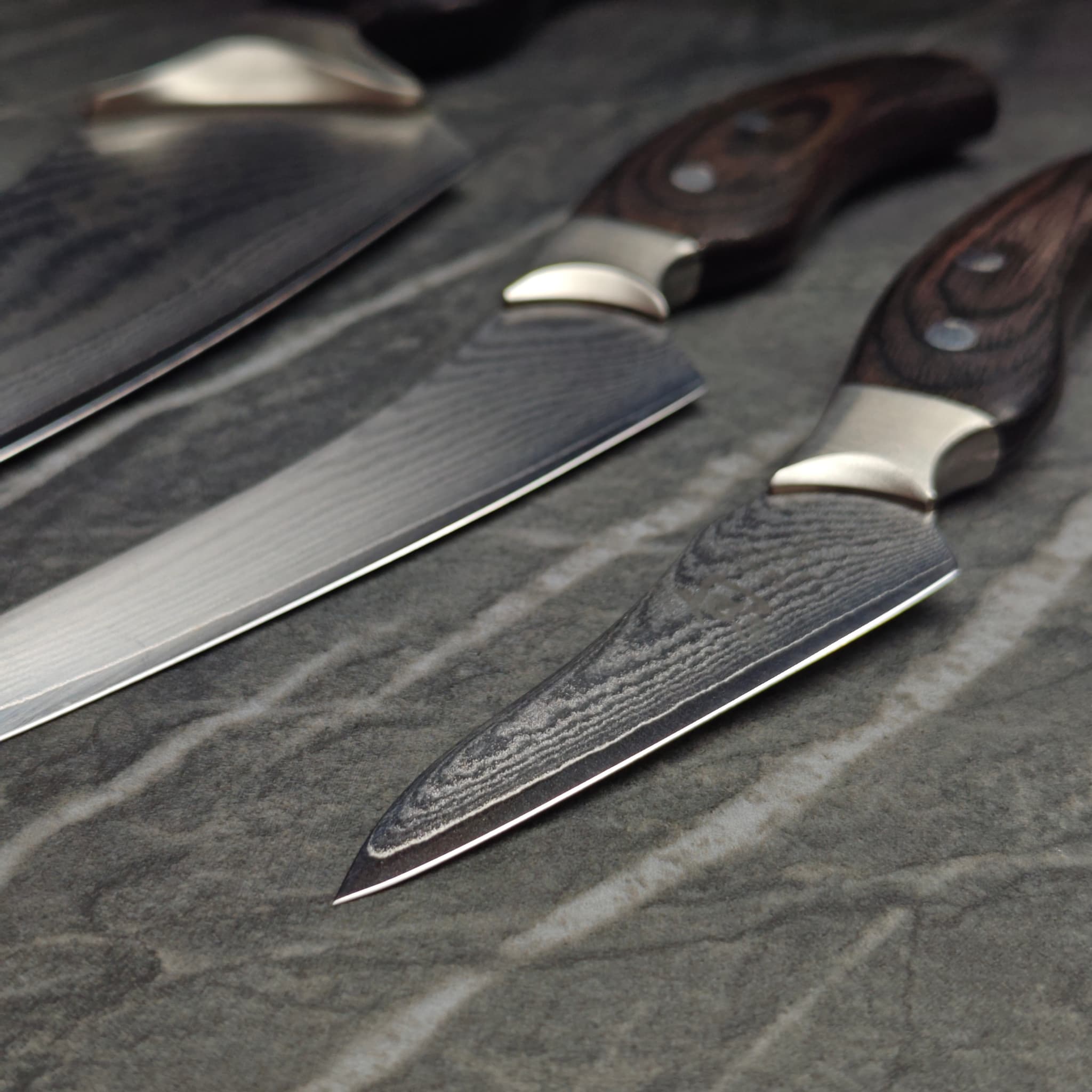 Scissors and knives completed in same sharpening batch