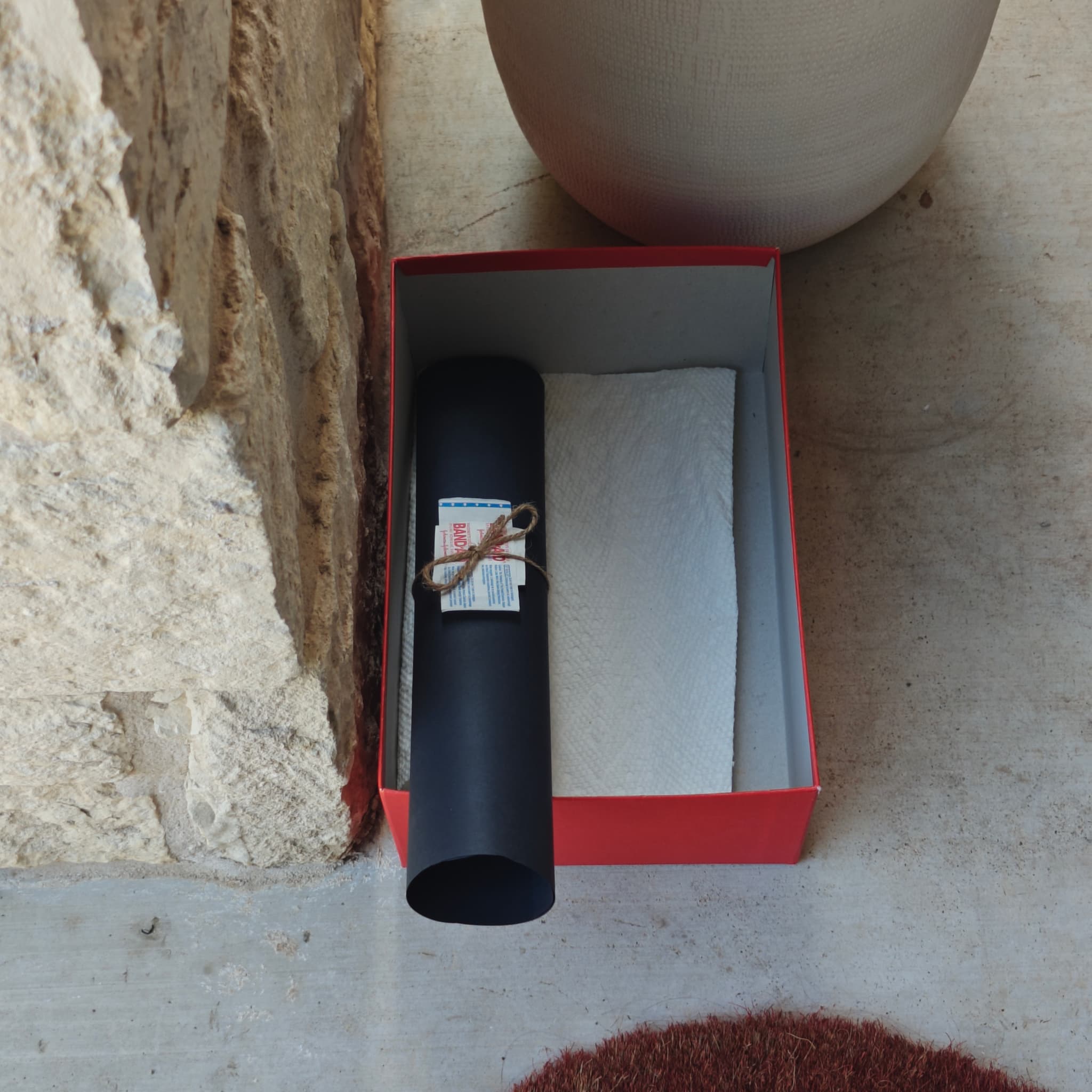 Sharp knives ready for customer pickup return