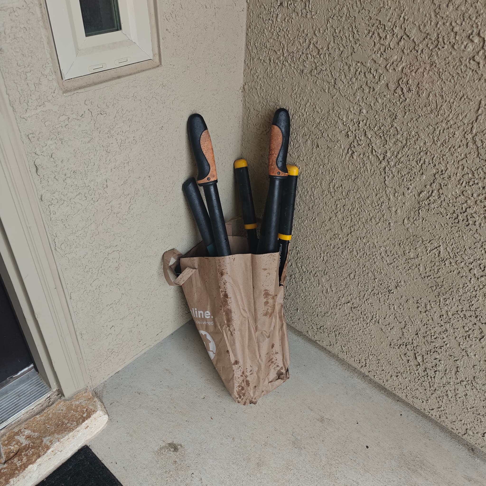 Sharpened knives after April service