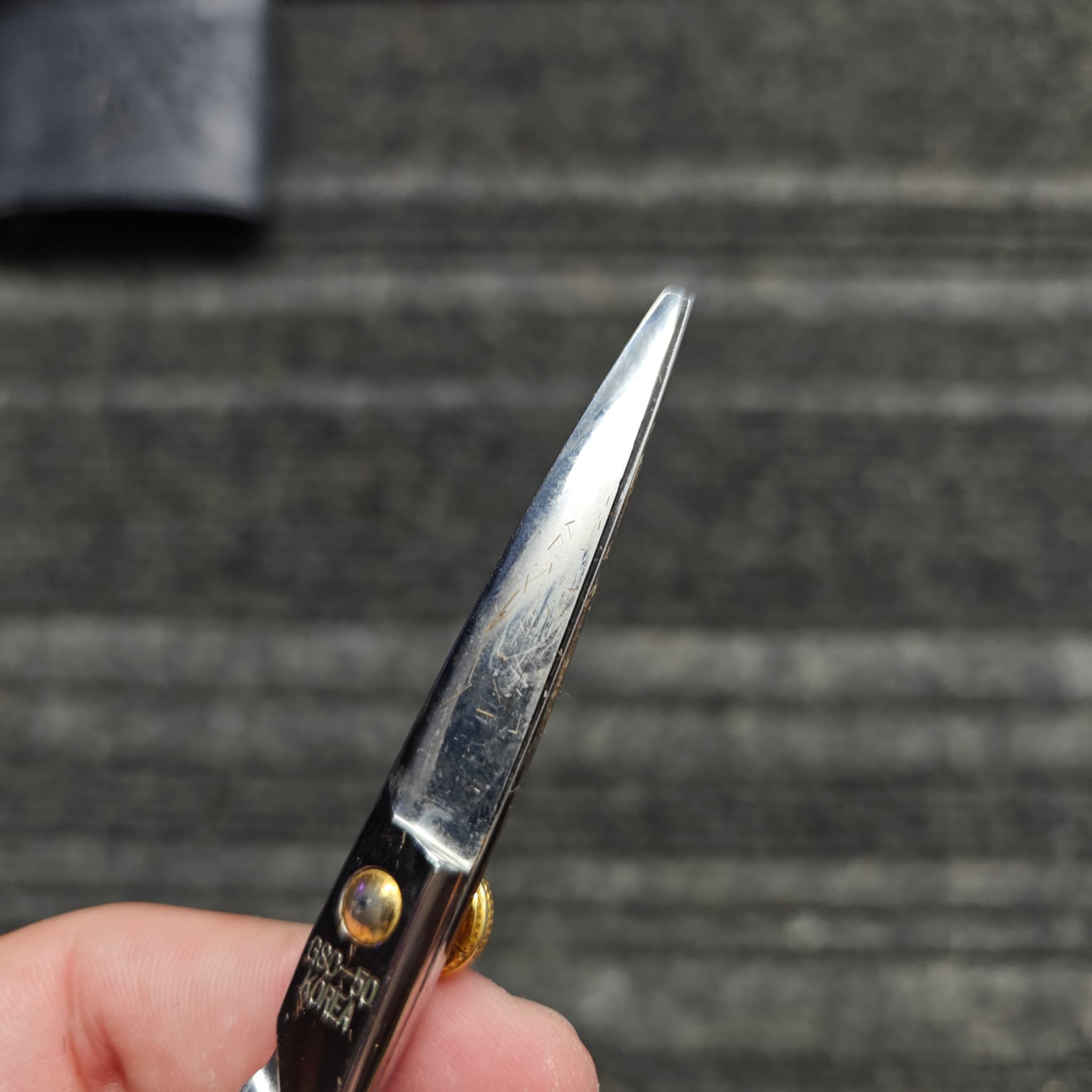 Scissors sharpened in Austin, TX – Oct 12 2025