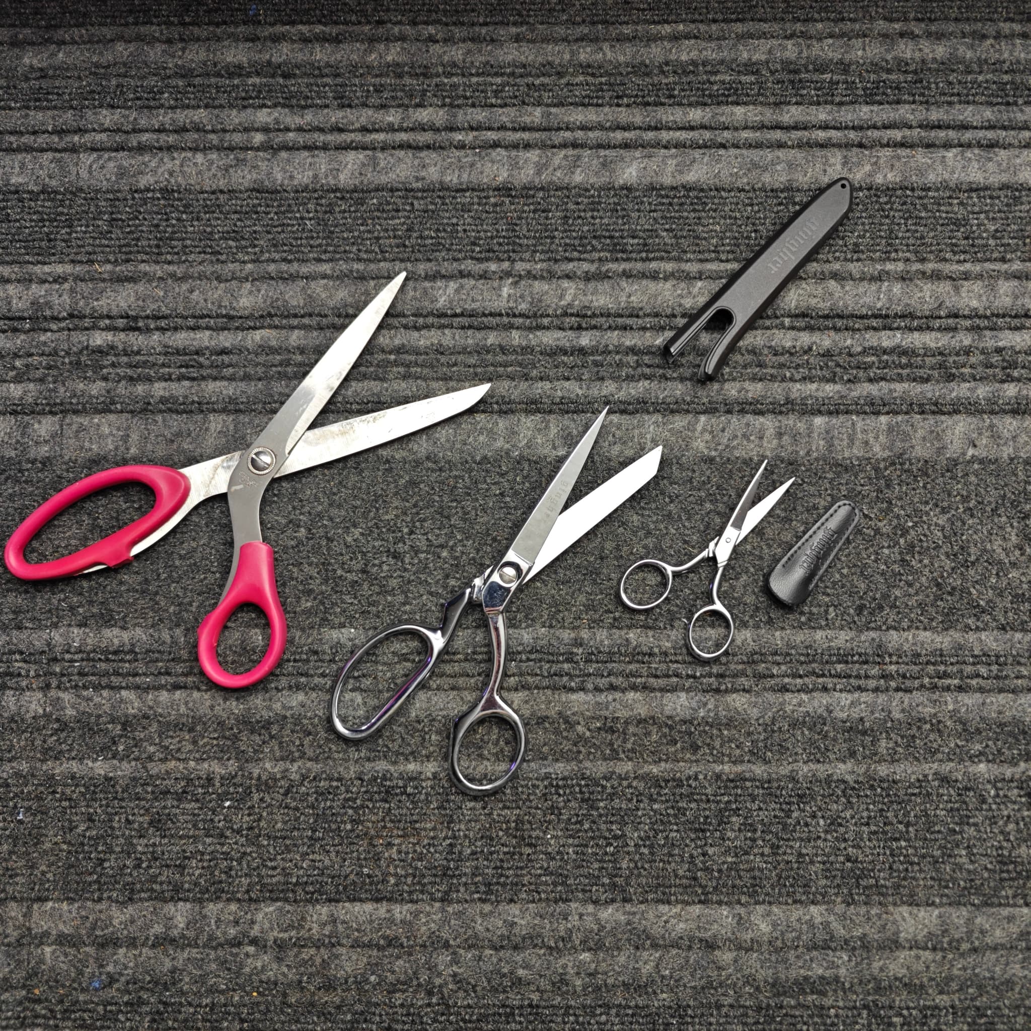 Scissors sharpened for customer return – Dec 2025