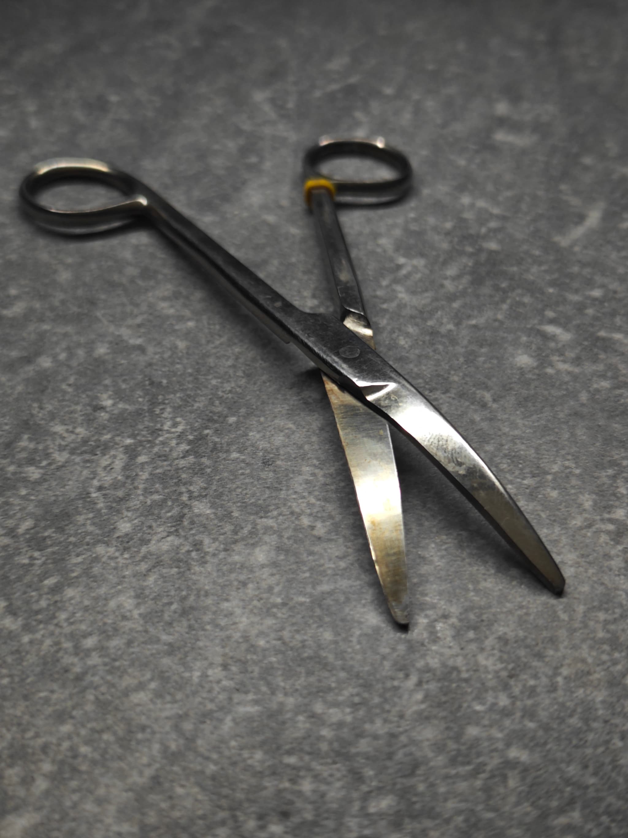 Multiple scissors sharpened in final Apr 30 batch