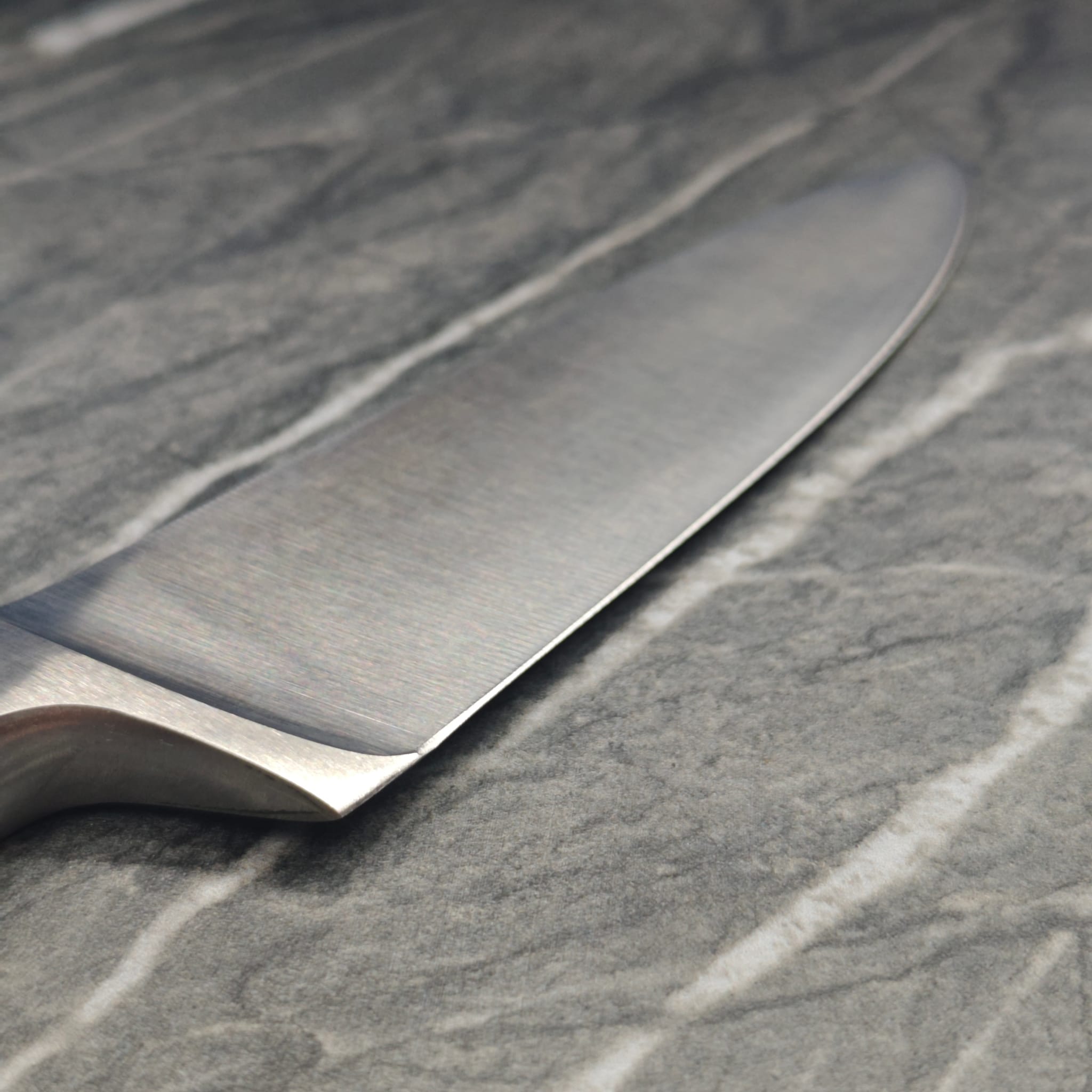 Collection of sharpened blades after service