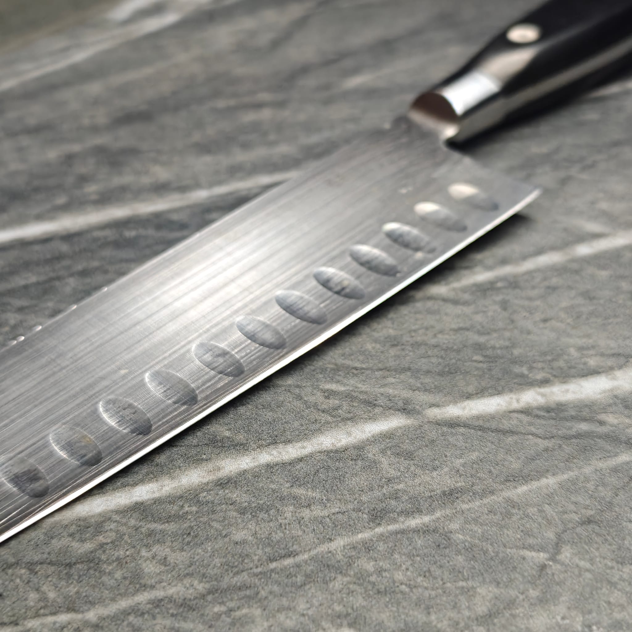 Tool blade sharpened at professional station