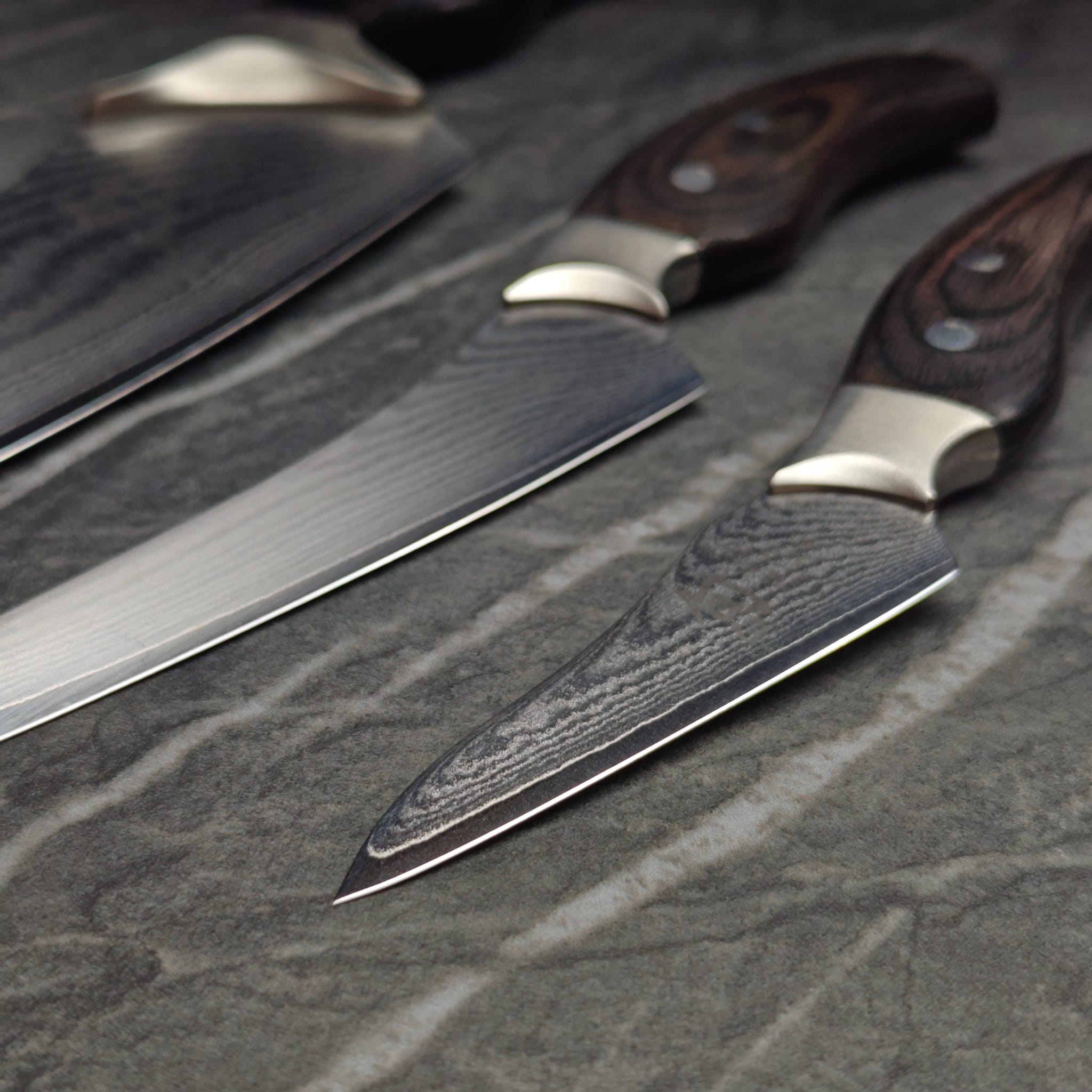 Scissors and knives completed in same sharpening batch