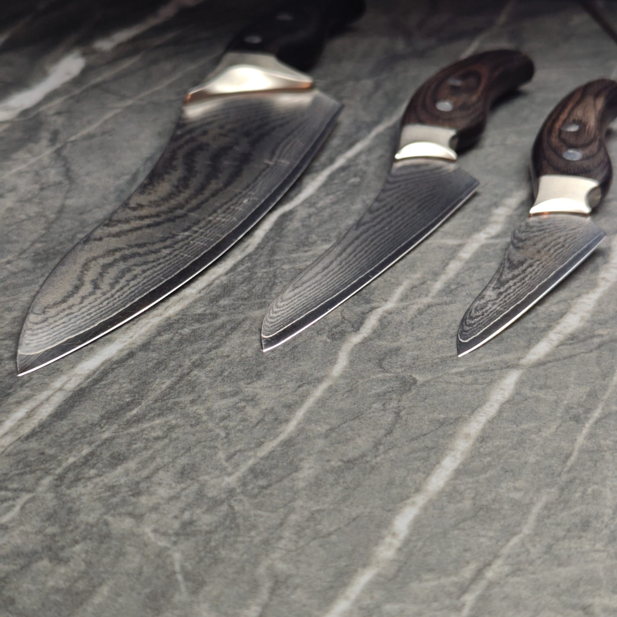 Multiple scissors sharpened in one session