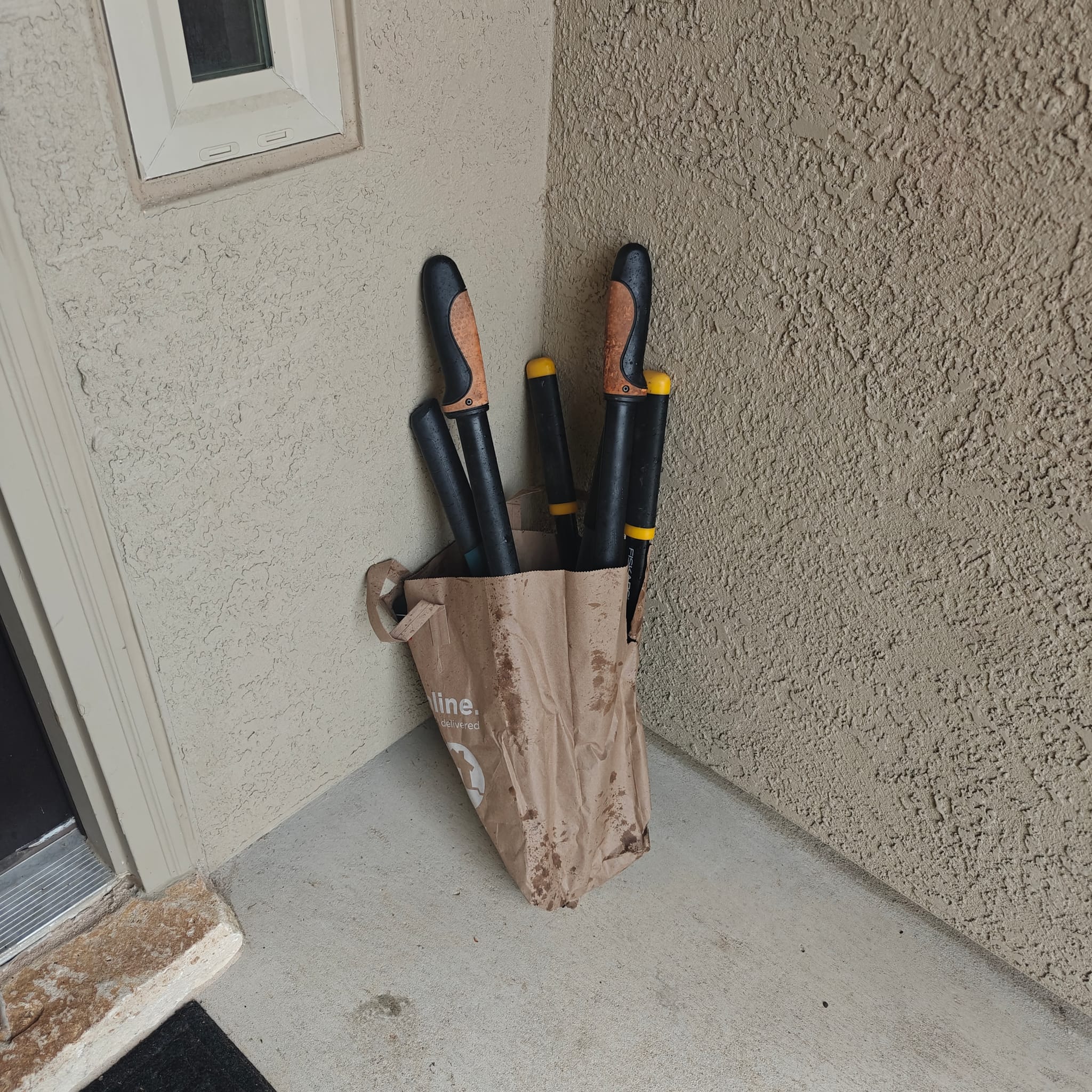 Sharpened knives after April service