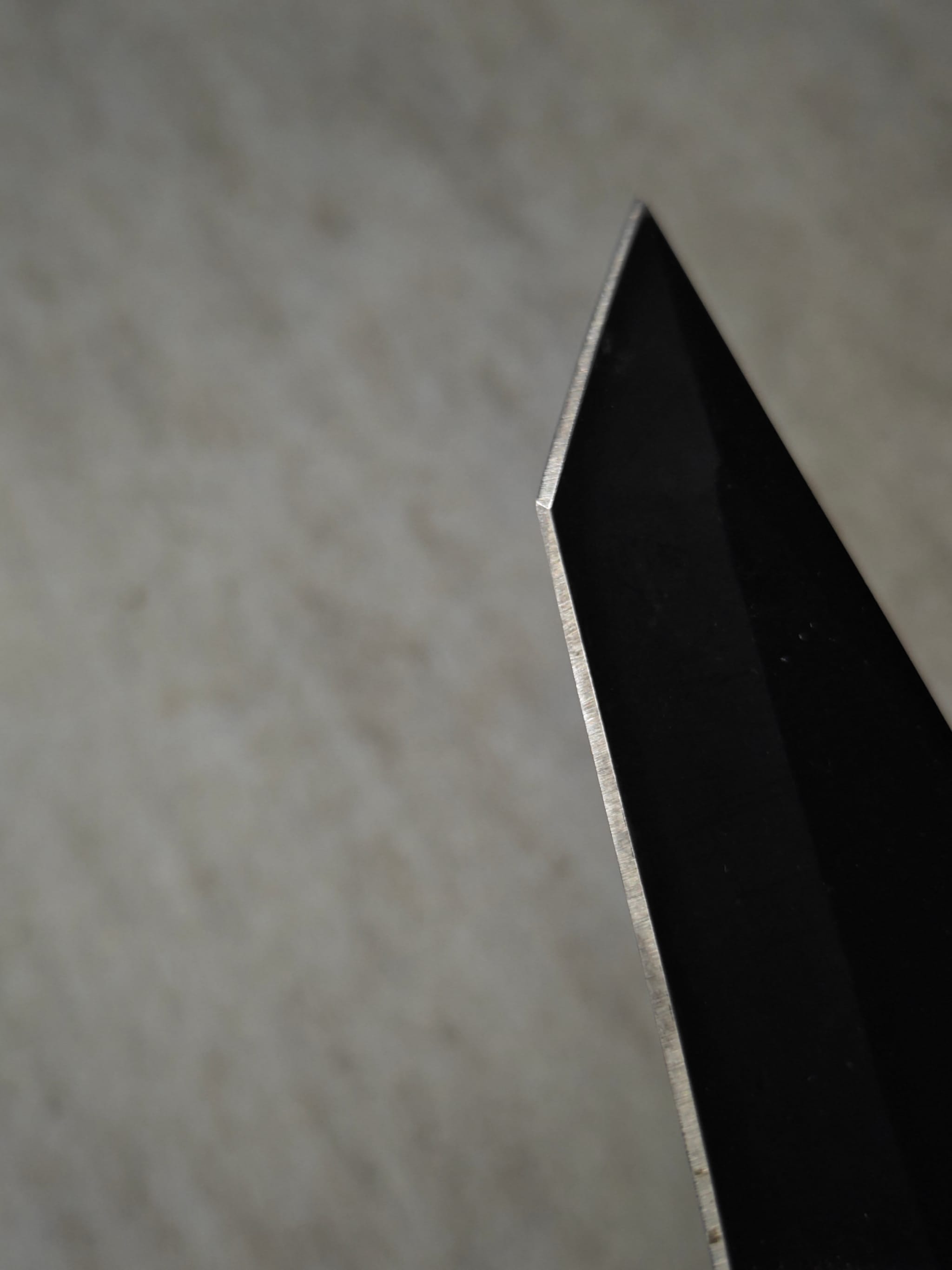 Pocket knife – restored edge after service
