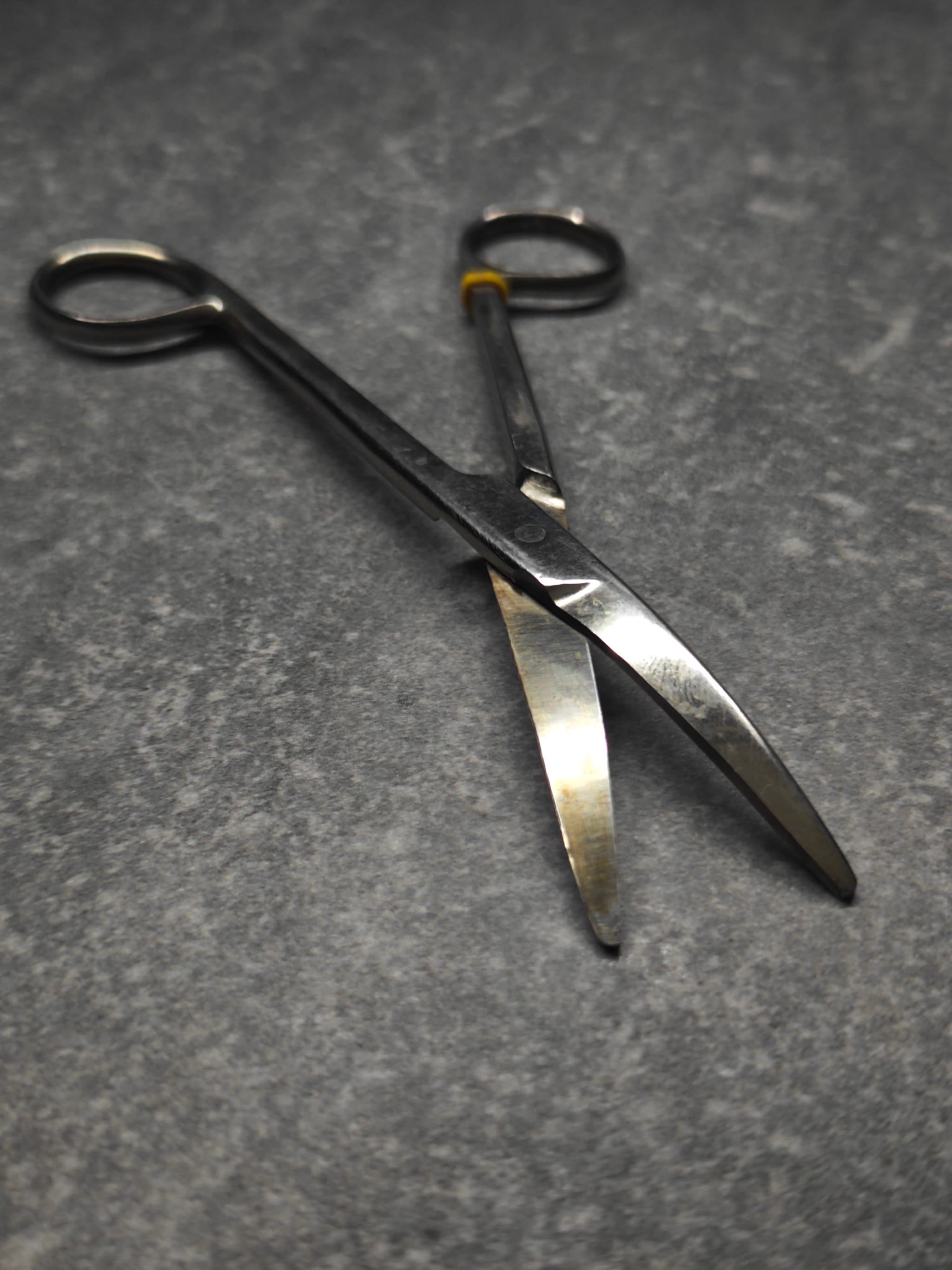 Multiple scissors sharpened in final Apr 30 batch