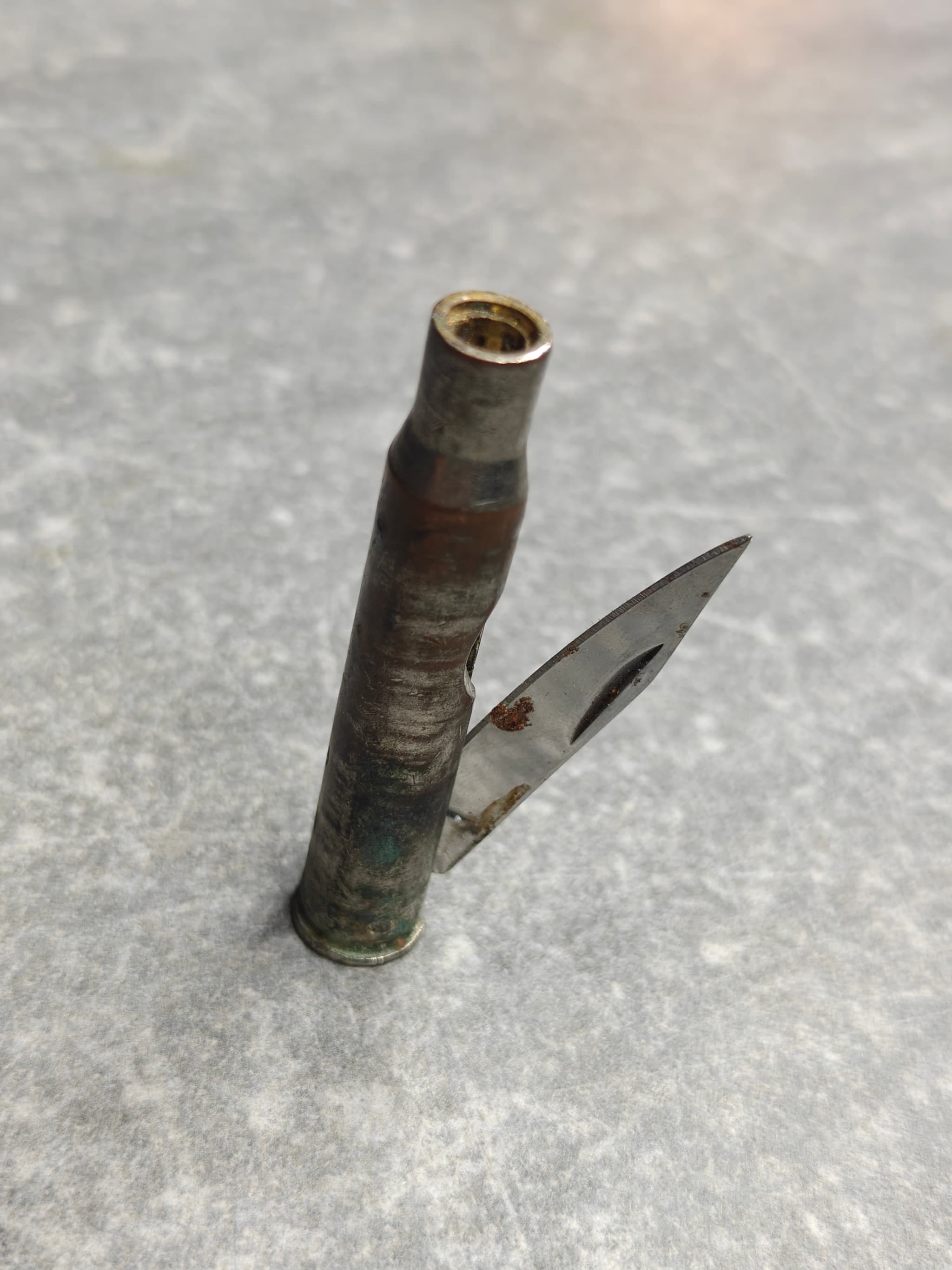 Bullet Casing Novelty Knife — photo 1