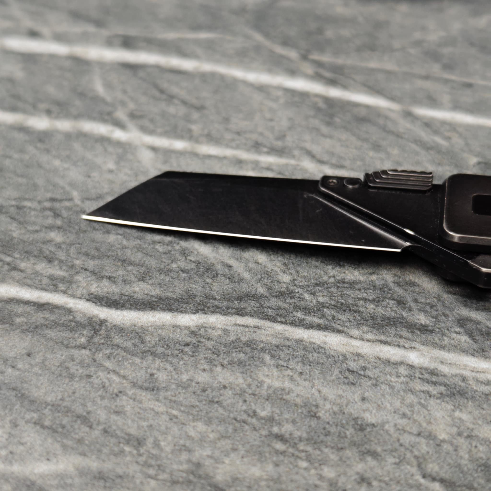 Chef knives after professional edge restoration