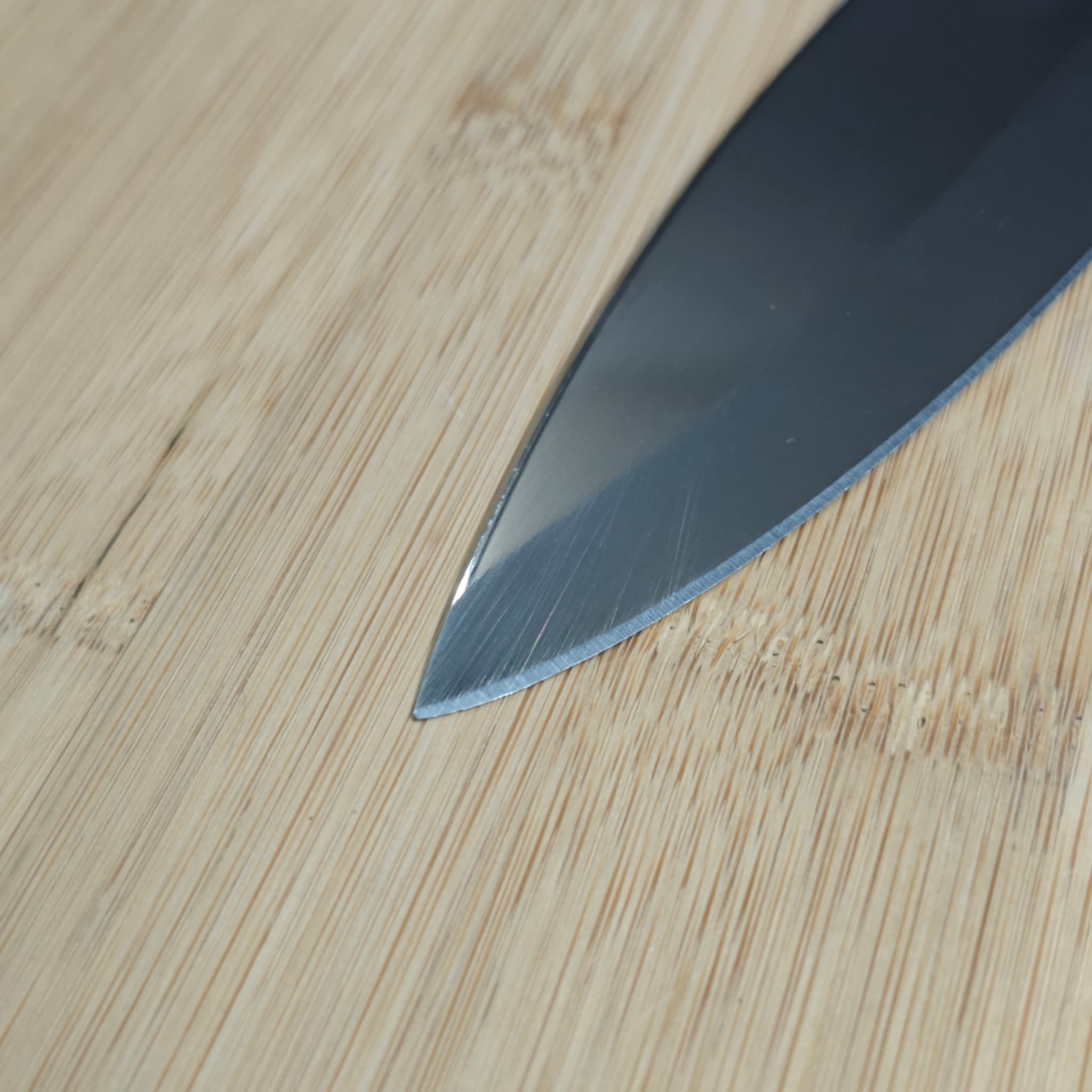 Cutco knife – blade before sharpening