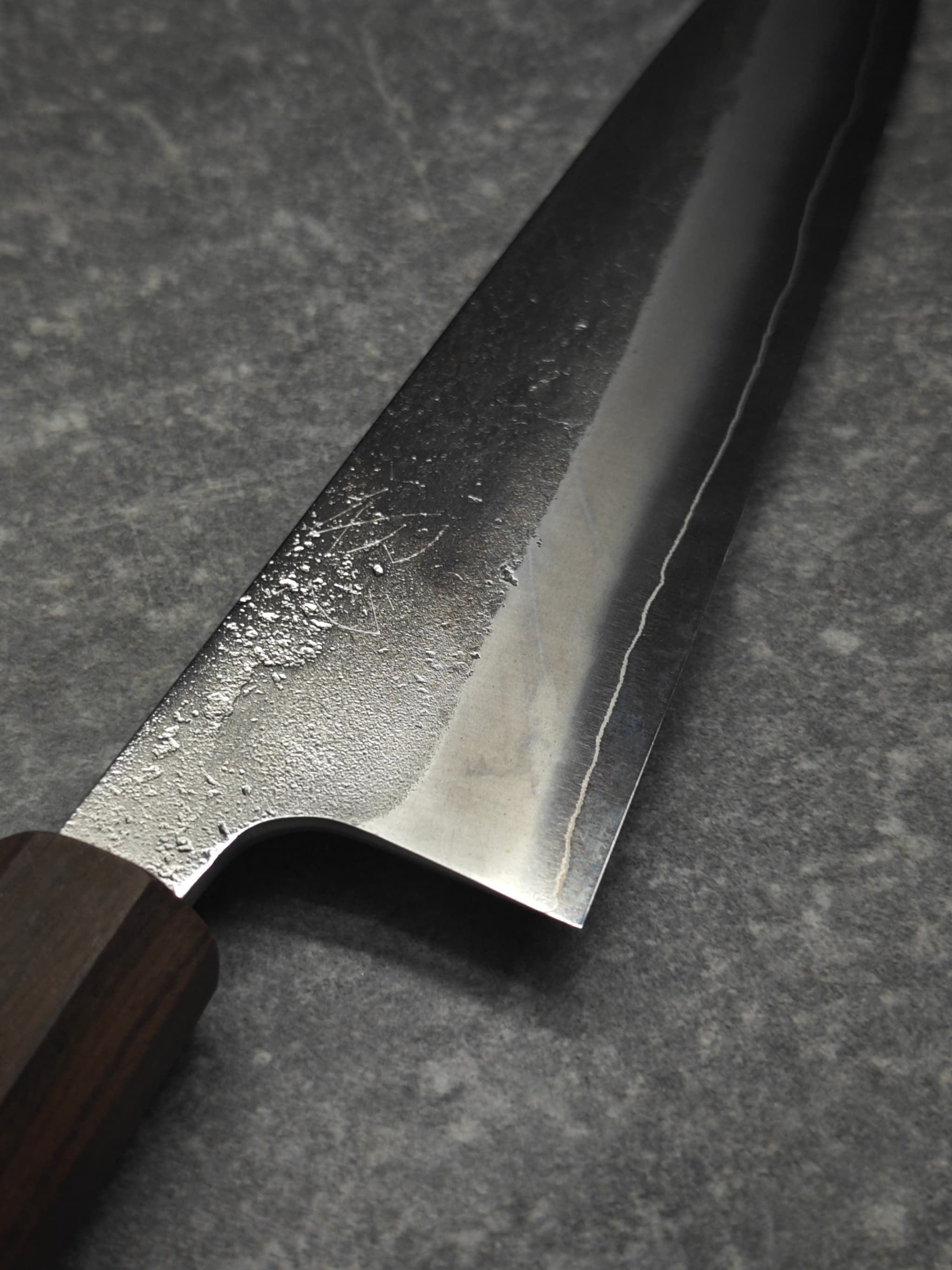 Seki Japan knife – blade before sharpening
